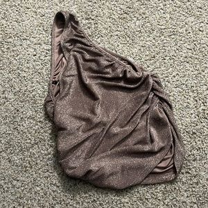 One shoulder SHEIN top